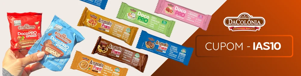 DaColônia Alimentos Naturais — cupom IAS10